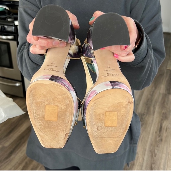 Jimmy Choo Jax Tie-dye platform sandal - Picture 4 of 5